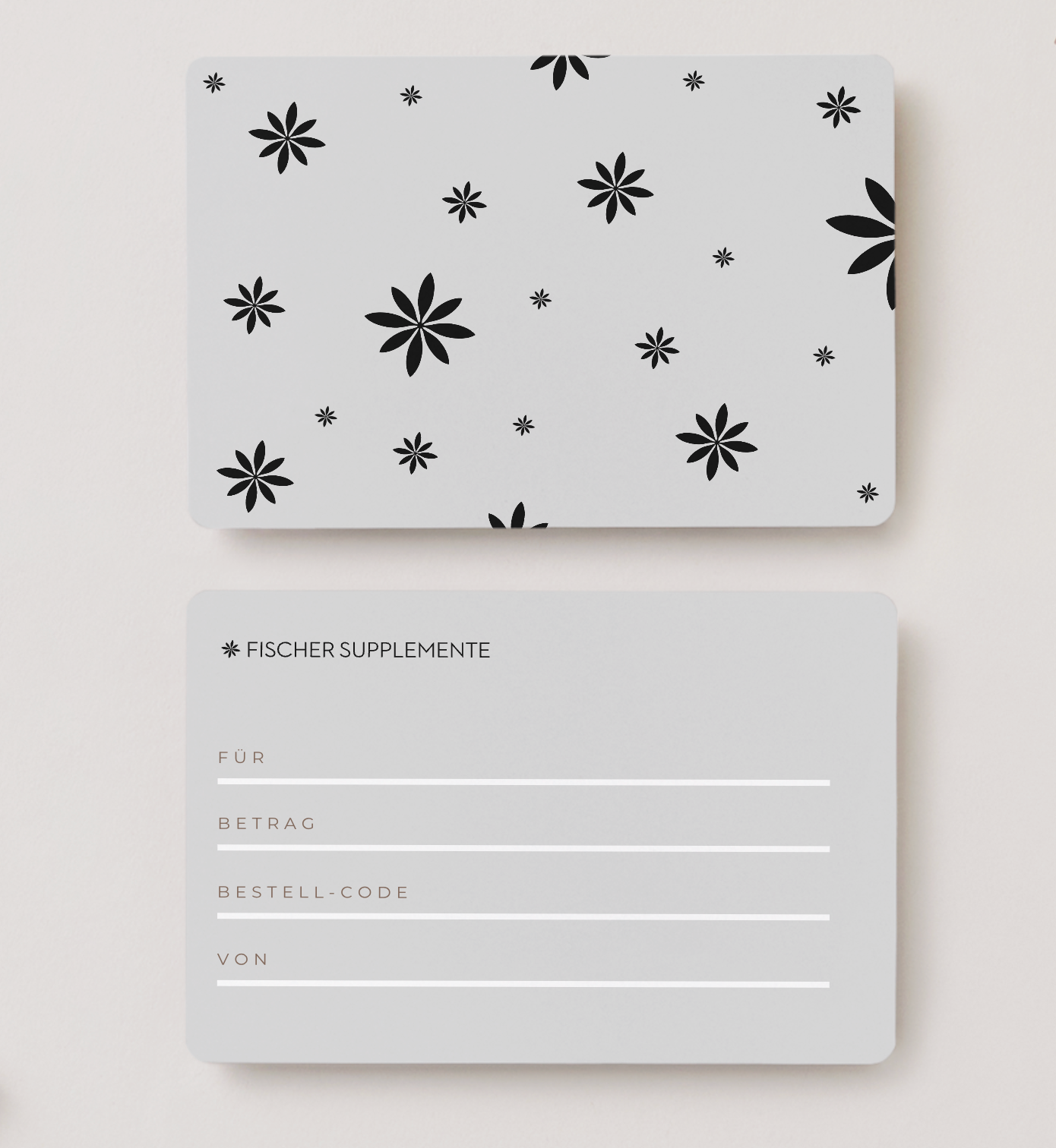 Fischer Supplemente Gutschein