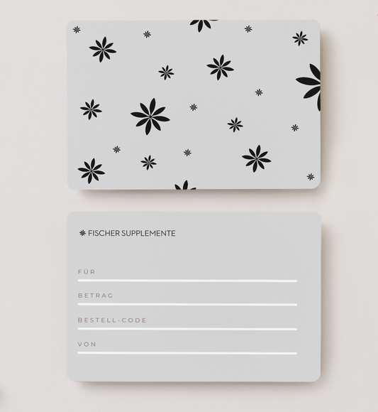 Fischer Supplemente Gutschein